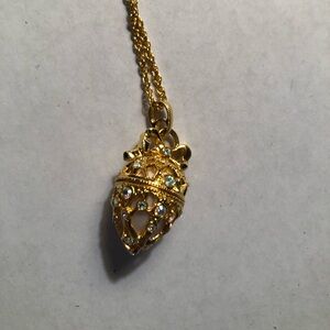 Joan Rivers faberge egg necklace
